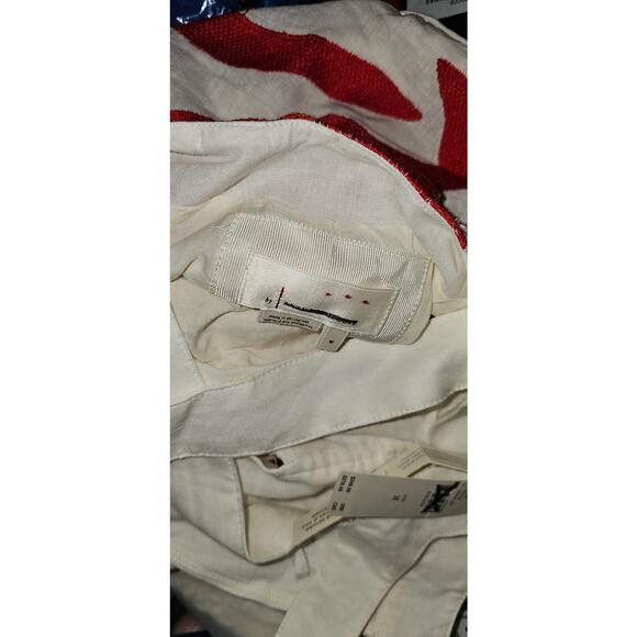 NWT Anthropologie Front Cutout Maxi Dress $248 MEDIUM Red Motif EMBROIDERED - Picture 7 of 7